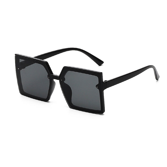 Wholesale Large Square Frame Children's Anti-UV PC Sunglasses JDC-SG-ZS007