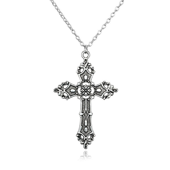 Wholesale Cross necklace long sweater chain accessory pendant pendant pendant pendant