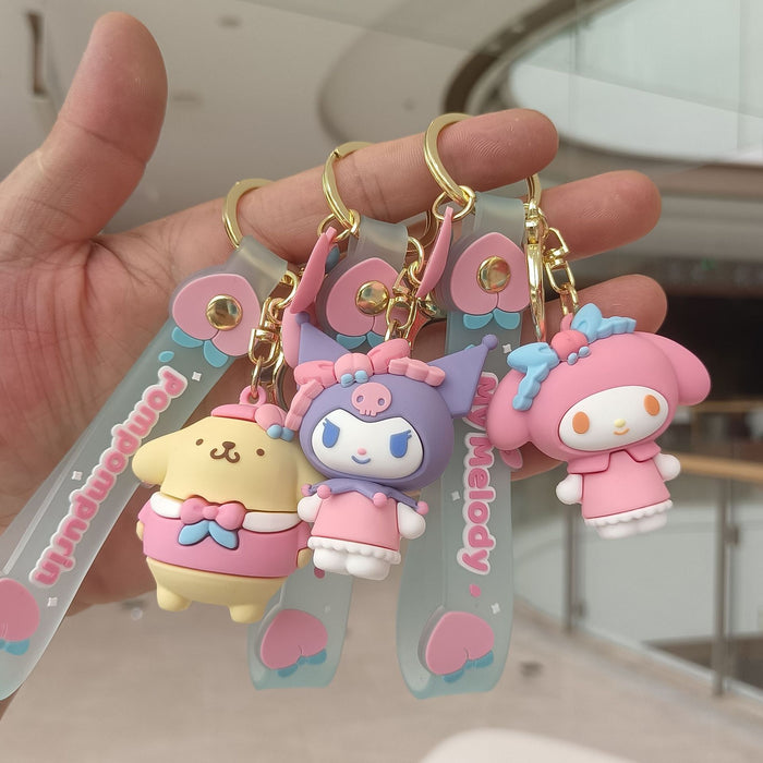 Wholesale PVC Cartoon Doll Keychain JDC-KC-KuangK004