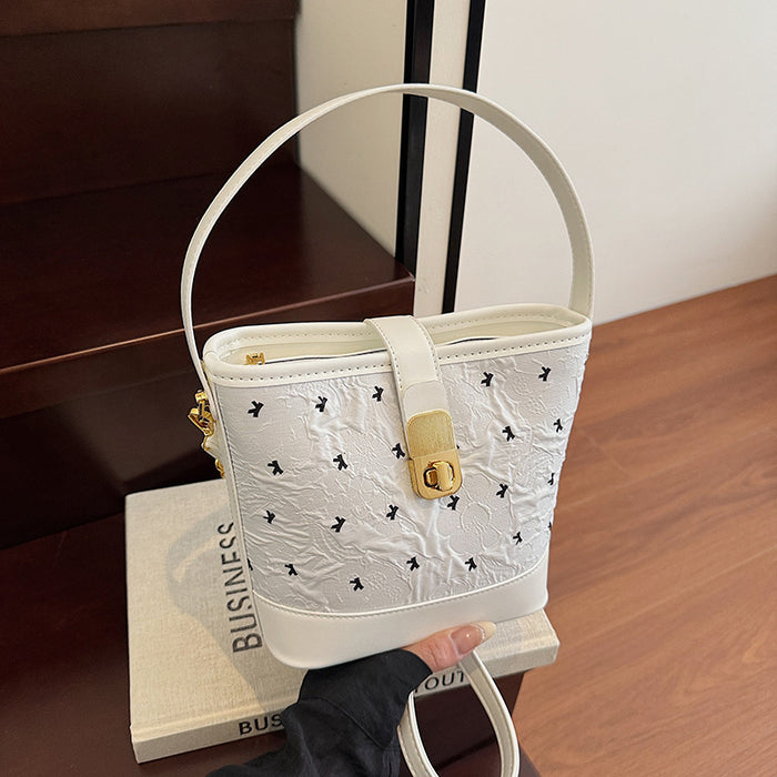 Wholesale New Fashion Handheld Bucket Bag Versatile Single Shoulder Bag Casual Crossbody Bag