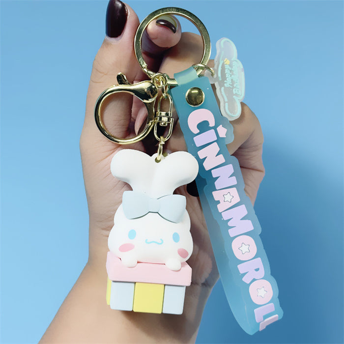 Wholesale Silicone Cartoon Figure Keychain JDC-KC-YiChang012