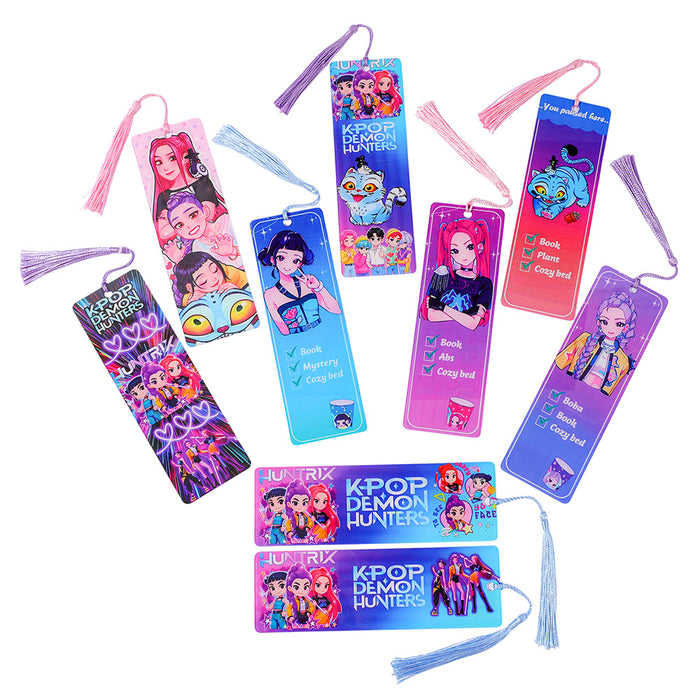 Wholesale Creative Acrylic Anime Tassel Bookmark