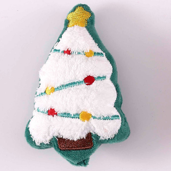 Wholesale Christmas Brooch Cute Plush Christmas Accessories Cartoon Pin Decorations Clothing Accessories