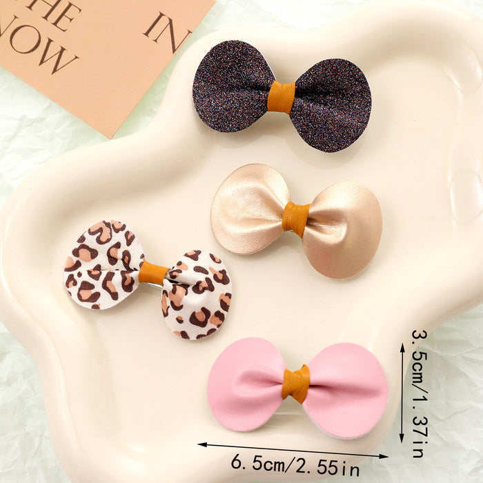 Wholesale Simple and fresh children' s bow hair clip