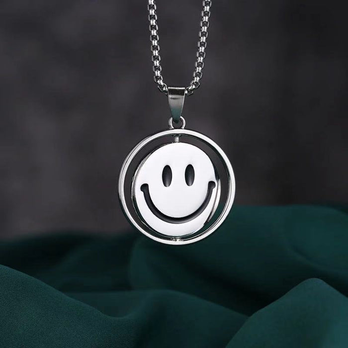 Wholesale Titanium Steel Alloy Pendant Necklace JDC-NE-DanY007