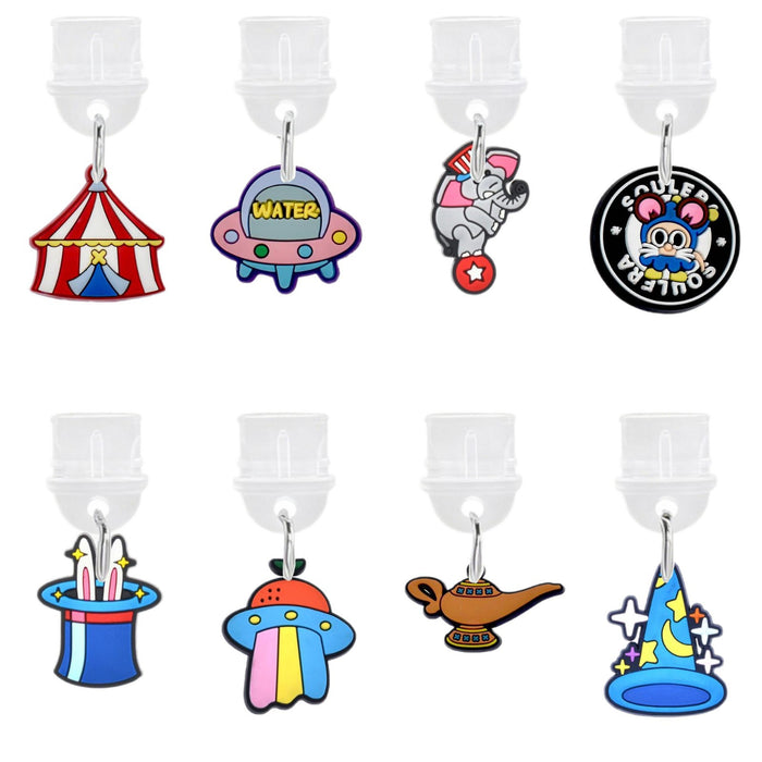 Wholesale Cartoon Circus PVC Soft Rubber Mobile Phone Stands