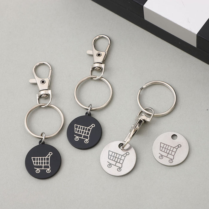 Wholesale Stainless Steel Pendant Keychain JDC-KC-YiT001