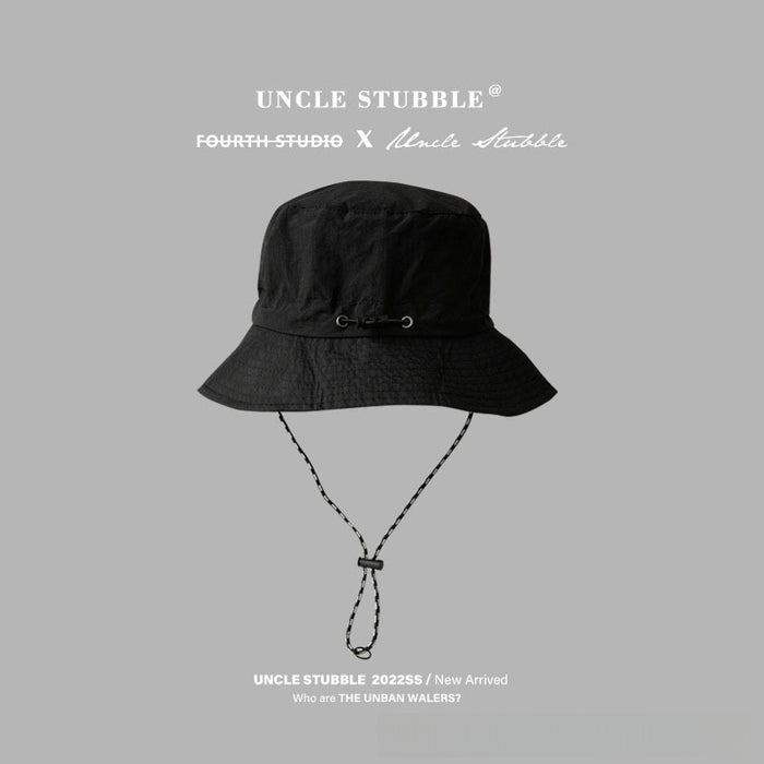 Wholesale Waterproof fisherman hat, storage bag, basin hat, thin design, quick drying outdoor climbing hat, sunshade hat