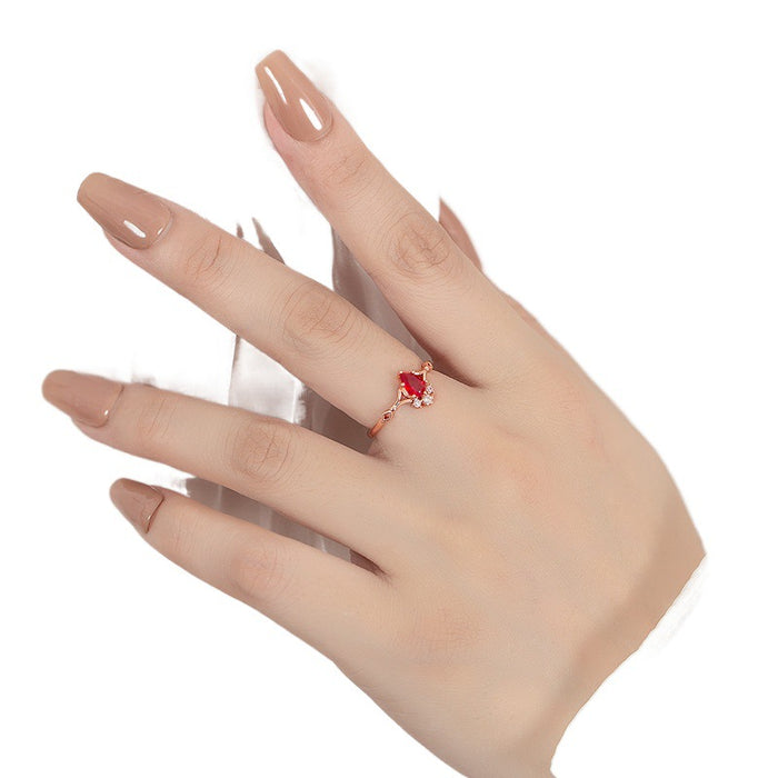 Wholesale Natural stone ring, light luxury, versatile, same style ring