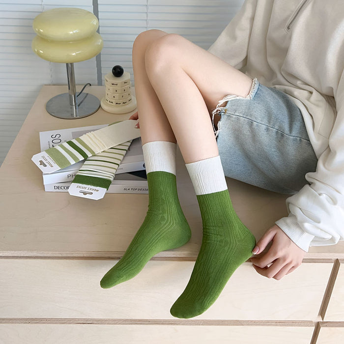 Wholesale Socks Thin Stacked Socks Middle Socks