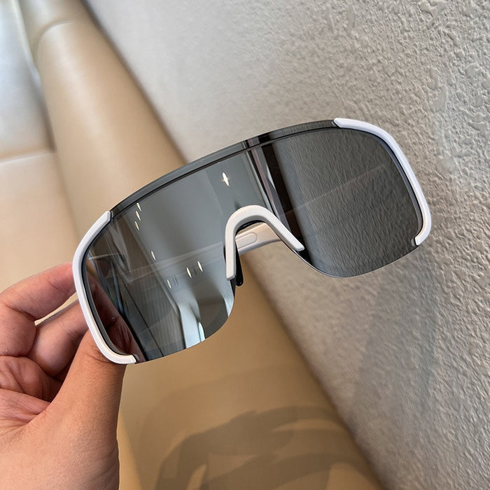 Wholesale Outdoor Cycling Windproof Eye Protection Sunglasses  Sunglasses Ski Glasses Goggles Black Large Frame Mountaineering Glasses