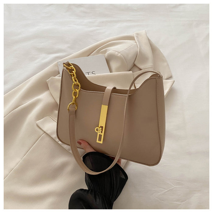 Wholesale Lock Popular Fashion Underarm Small Square Women's Bag JDC-SD-HT028