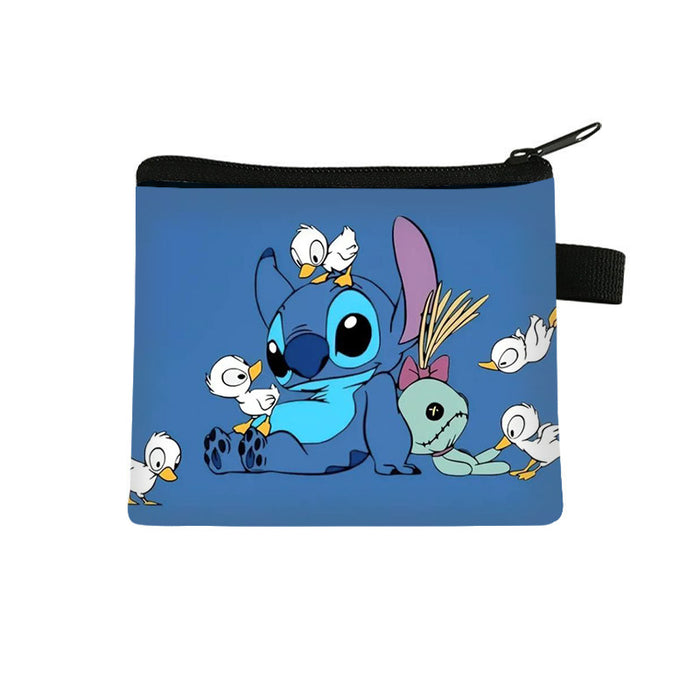 Wholesale Children's Coin Purse Key Earphone Bag Cute Cartoon Polyester Wallet Batch JDC-WT-Changs001