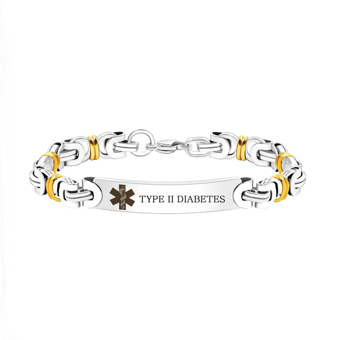 Wholesale Fashionable retro stainless steel bracelet with engraved characters, personalized design, versatile accessories