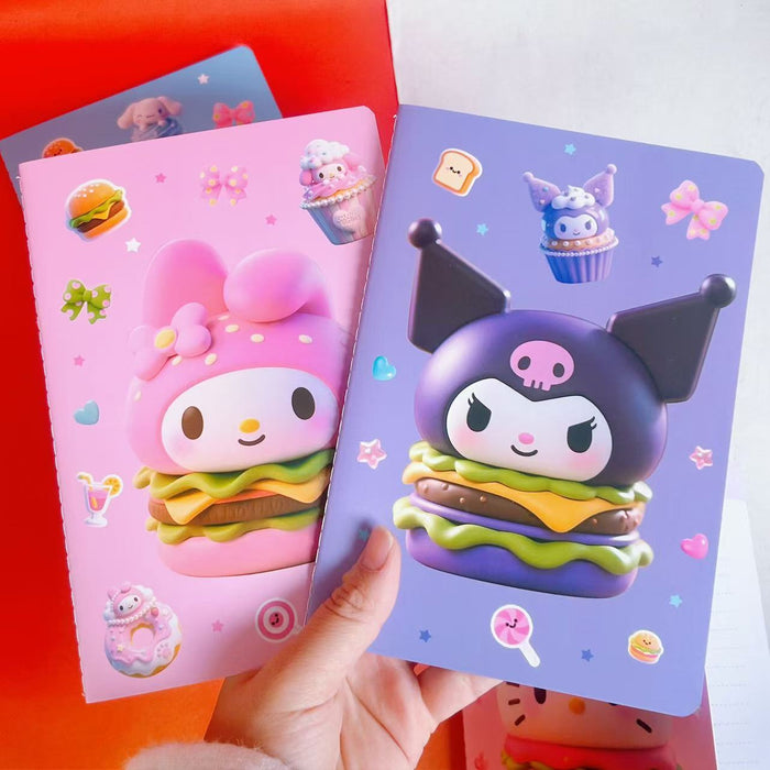 Wholesale Cute Cat Design Thread-Bound Paper Notebook for Student Diary Gift