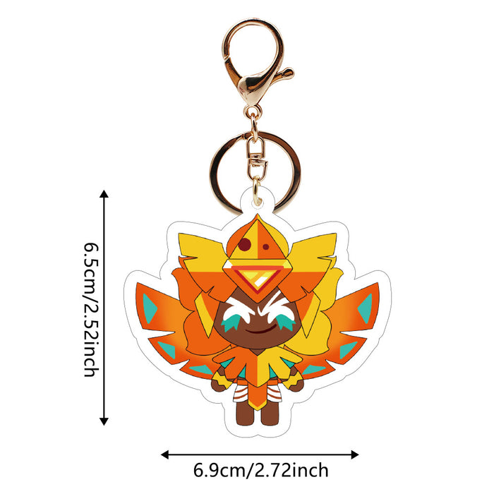 Wholesale  Cookie Game Surrounding Acrylic Keychain Pendant
