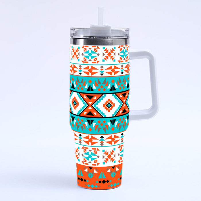 Wholesale North American Indian element 40oz car cup new ice bully cup
