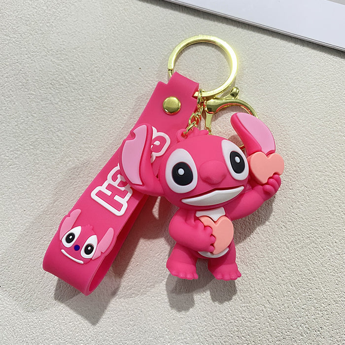 Wholesale Cute Cartoon Heart Keychain