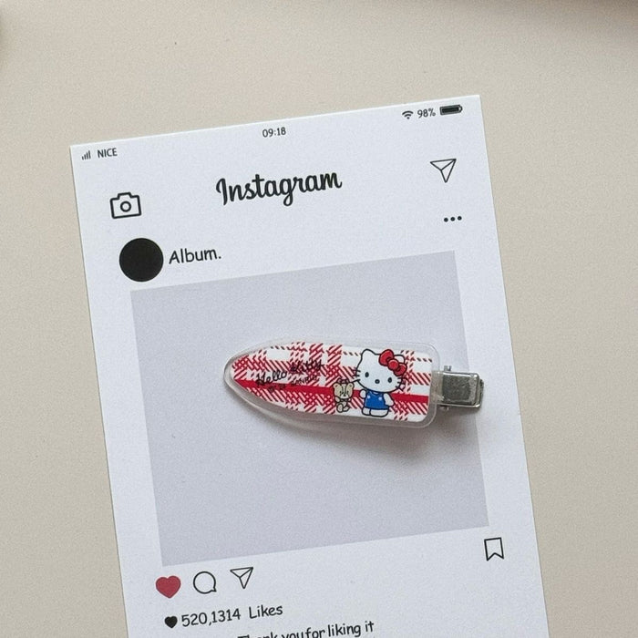 Wholesale Acrylic accessories cute DIY duckbill clip side clip hair accessory headpiece