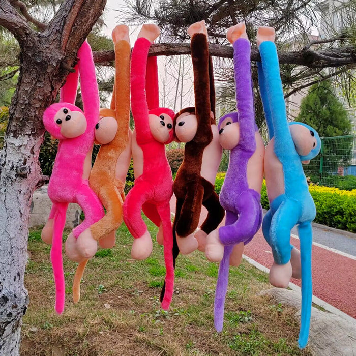 Wholesale Colorful Long Arm Monkey Doll Plush Toy JDC-DO-MW014