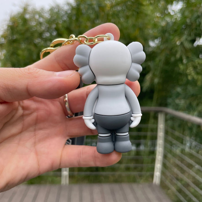 Wholesale Keychain couple backpack pendant PVC ornament