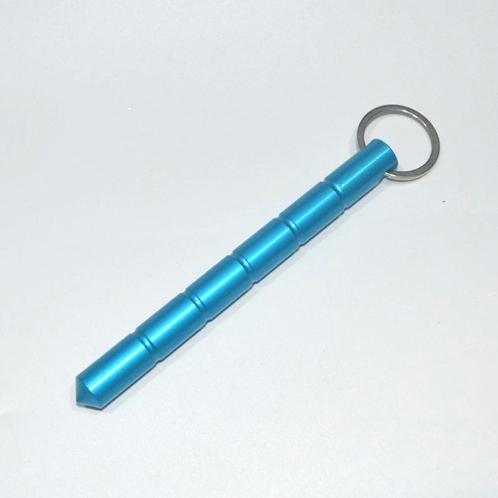 Wholesale Aluminum Alloy Multifunctional Pen Shaped Stick Keychain JDC-KC-KB018