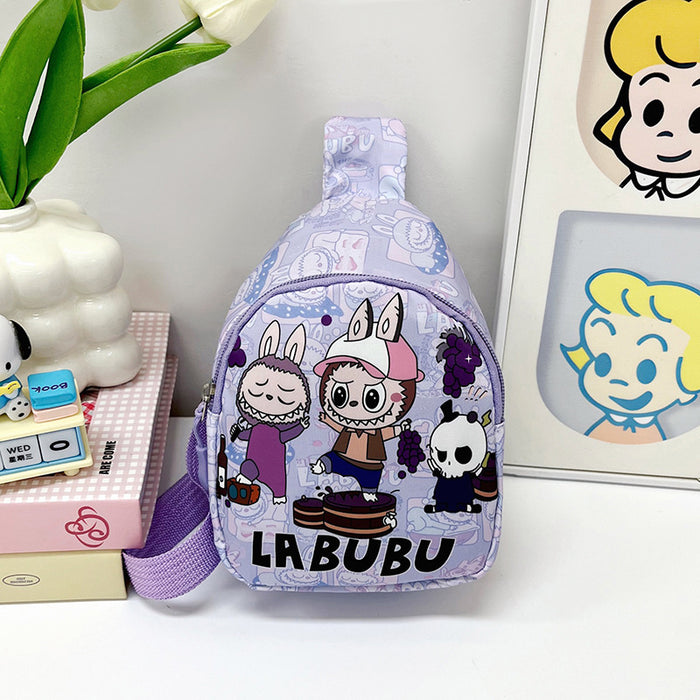 Wholesale Cartoon Chest Bag Fashion Cute Children's Bag Boys and Girls Leisure Coin Purse Shoulder Crossbody Bag Children's Backpack