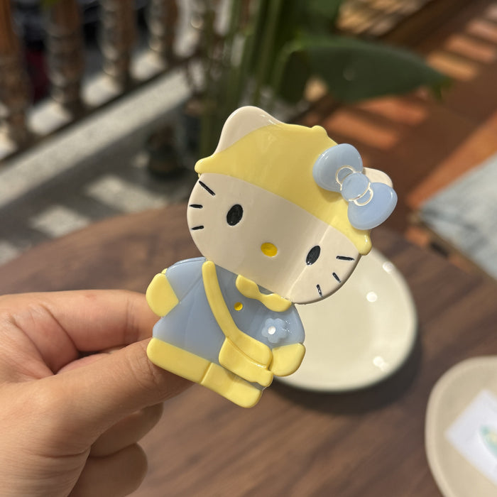 Wholesale Acetic Acid Simple Cartoon Animation Hair Clips