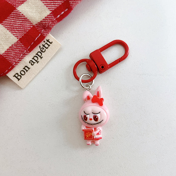 Wholesale Keychain pendant, cute cartoon backpack hanging accessory