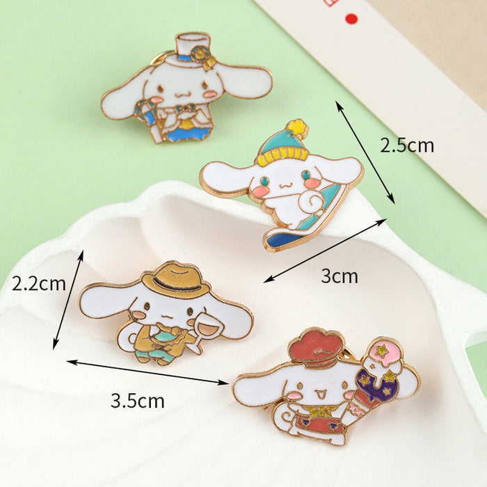 Wholesale Cartoon Cute  Brooch Metal Badge Bag Pin