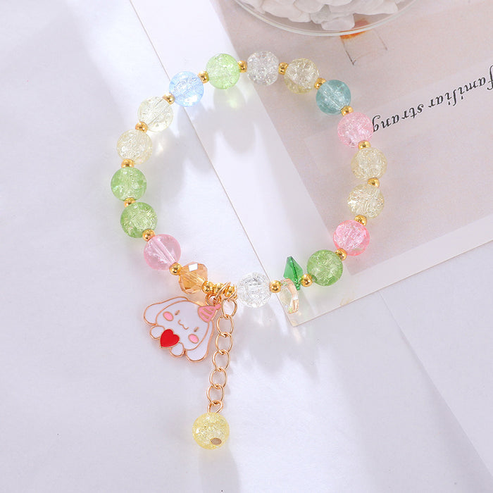 Wholesale Popcorn Crystal Bracelet Hand String Ornaments