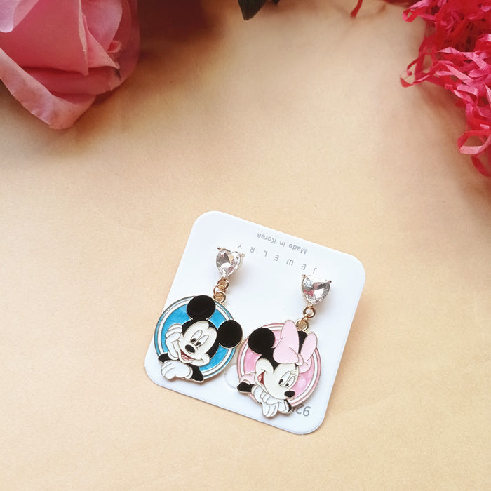 Wholesale Cute Alloy Cartoon Earrings JDC-ES-Xiaox012