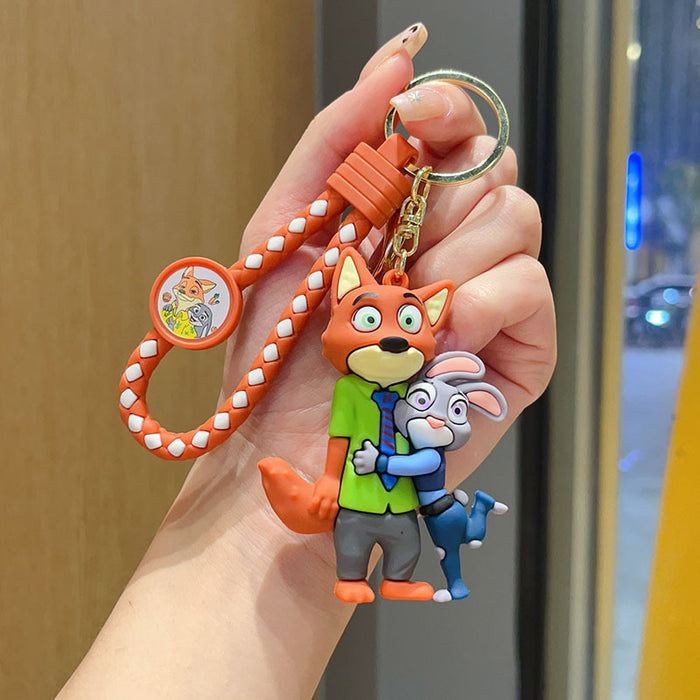 Wholesale Cartoon  Doll School Bag Pendant Car Key Chain