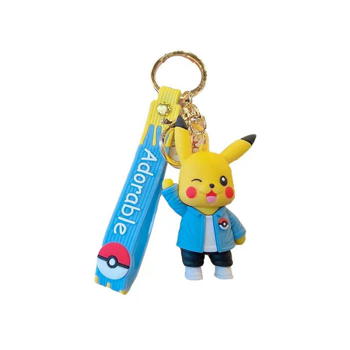 Wholesale Cartoon keychain, key pendant, car bag, key ornament
