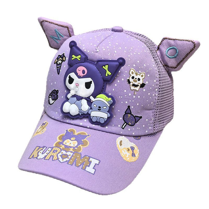Wholesale Children's baseball cap, anime cartoon duckbill cap, children's sun protection and sunshade cap