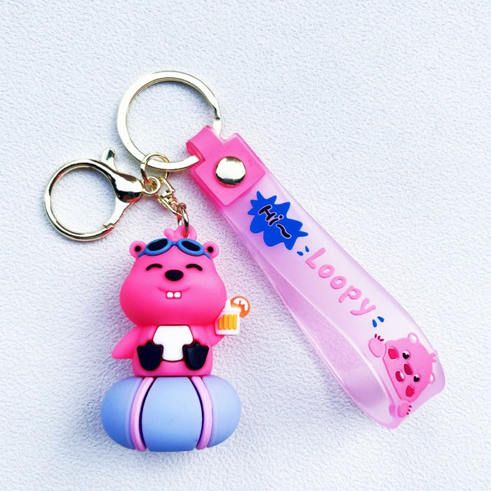 Wholesale Cartoon Doll PVC Keychain JDC-KC-ChuC017