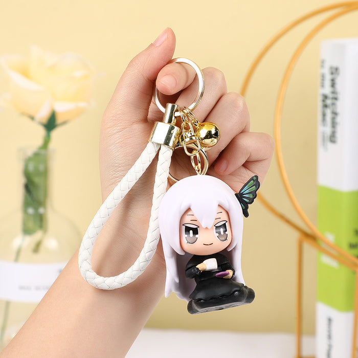 Wholesale Cute Cartoon Doll Keychain Pendant Backpack Hanging Accessories Keychain