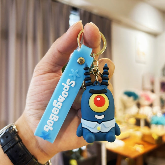 Wholesale PVC Cartoon Doll Keychain JDC-KC-WuYi274