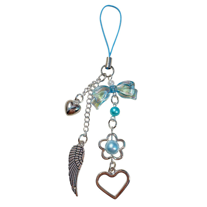 Wholesale Bow, Love, Wings, Pendant, Mobile Phone Chain, Versatile Bag, Gouka Chain