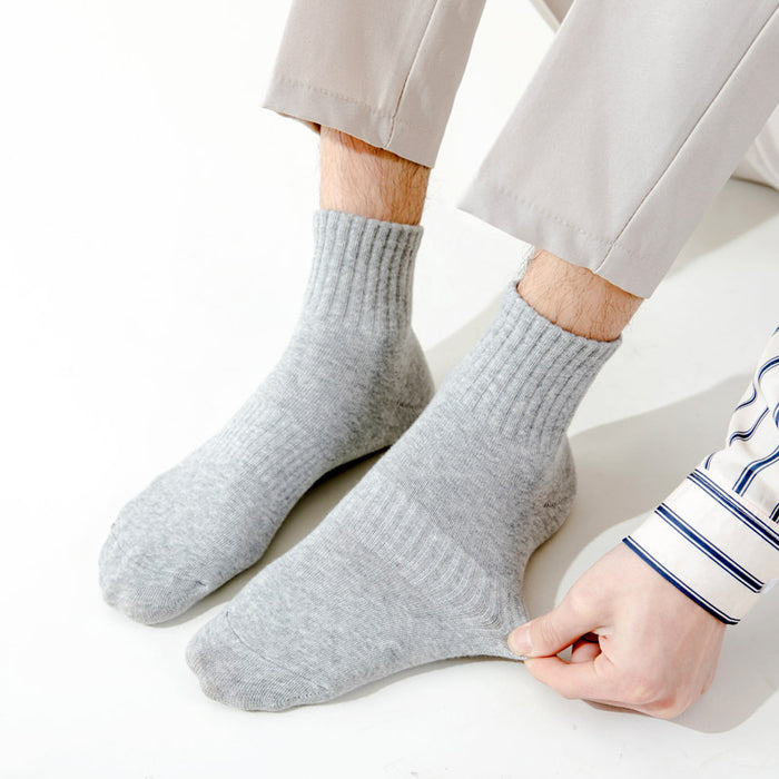 Wholesale Sports socks, mid tube socks, sweat absorbing, outdoor cycling, running socks, cotton