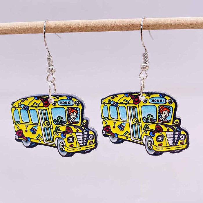 Wholesale Back-to-school season Teacher' s Day acrylic earrings