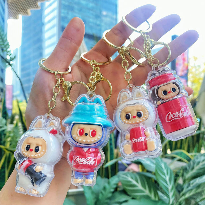 Wholesale Cola keychain acrylic pendant