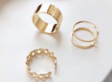 Wholesale Open adjustable index finger joint ring cold style niche