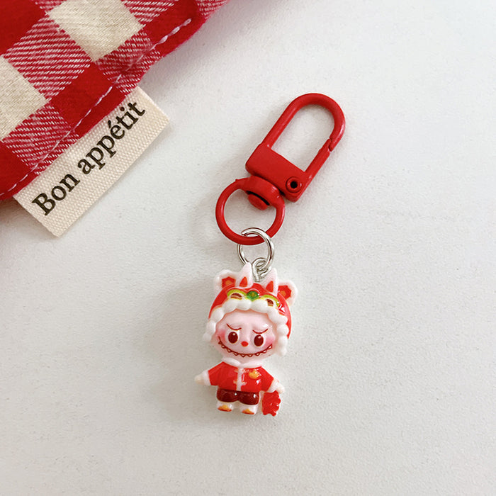 Wholesale Keychain pendant, cute cartoon backpack hanging accessory