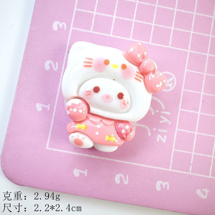 Wholesale Cartoon DIY resin accessories, handmade phone cases, hair clips, headband accessories, auxiliary materials