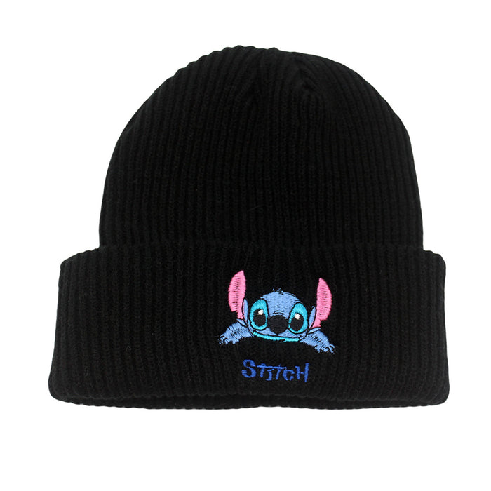 Wholesale Acrylic Cartoon Embroidery Knitted Hat JDC-FH-ZhiXie023