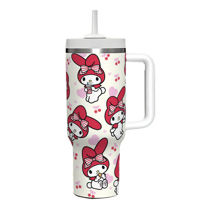 Wholesale Pink 40oz Water Cup Stainless Steel Thermal Insulation Car ice bullies cup