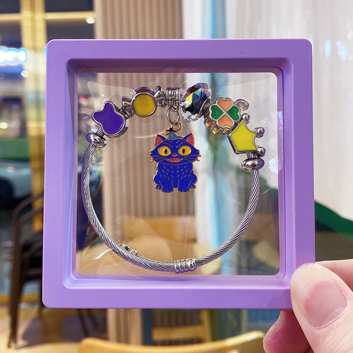 Wholesale Handmade Cartoon Witch Hunter Alloy Bracelet Fashion Accessory Gift Minimum Quantity: 3
