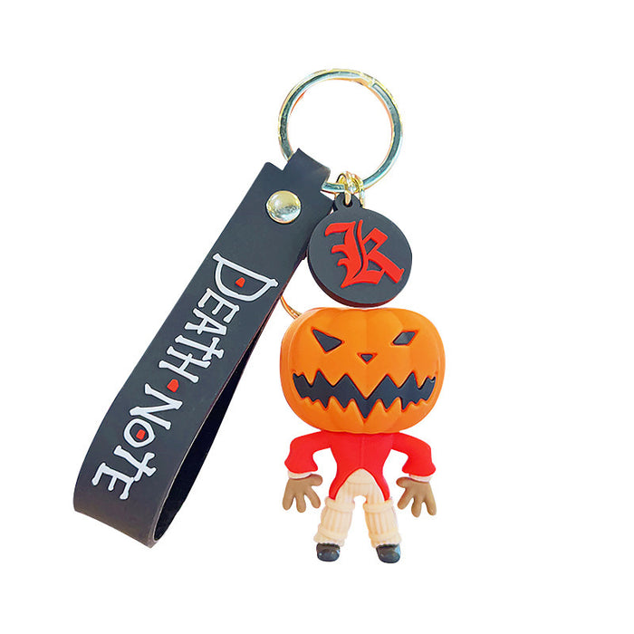 Wholesale Nightmare Keychain Pumpkin Skeleton Doll Pendant Gift