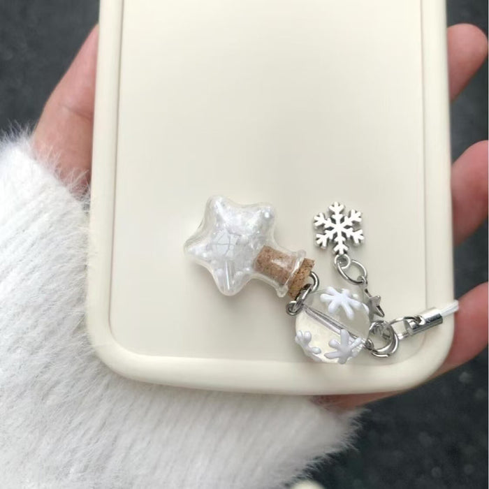 Wholesale Plaid Bow Garden Mobile Phone Chain Bag Hanging Pendant